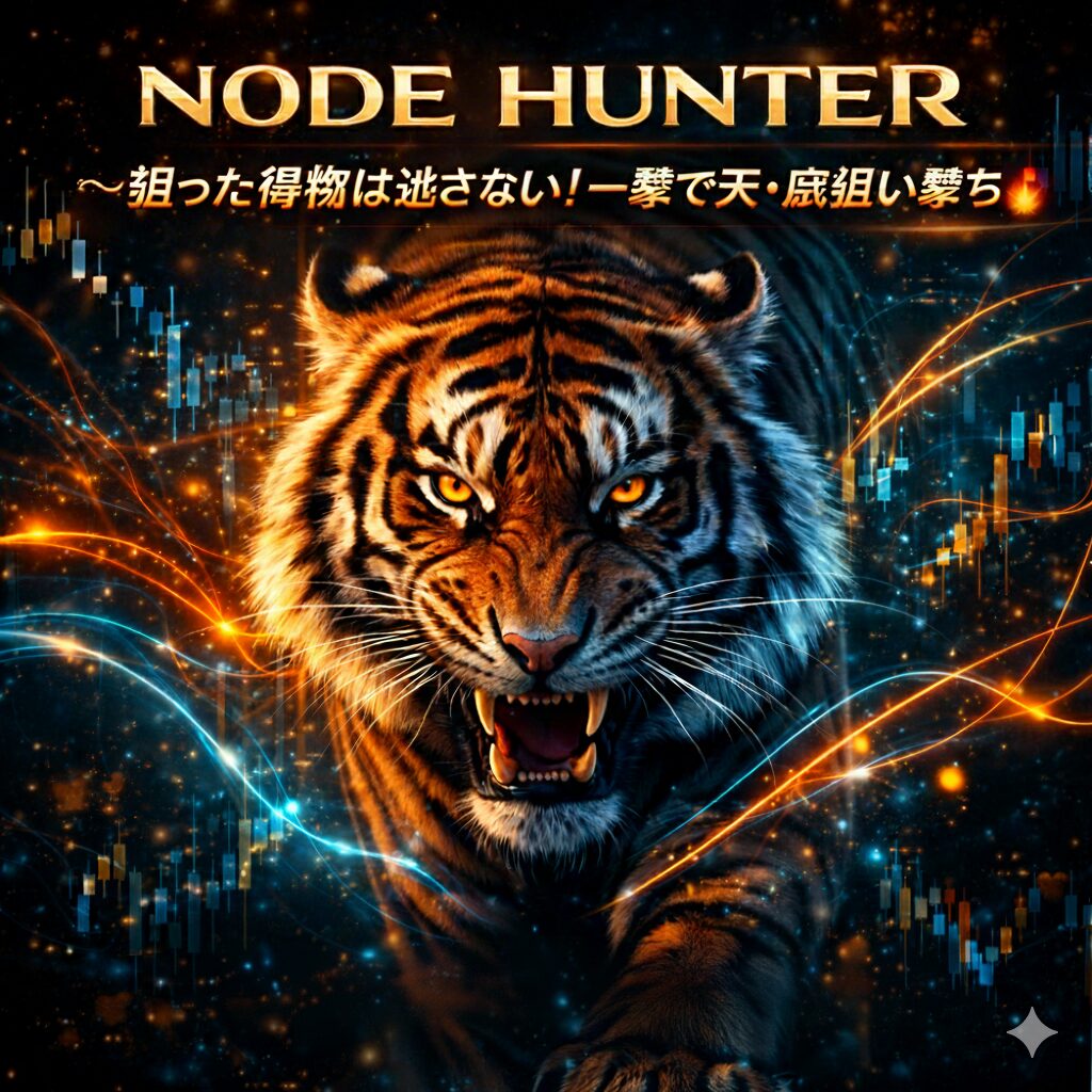 NODE HUNTER（ノード･ハンター）〜トレンドの天･底を狙い撃ち★スキャルシグナル